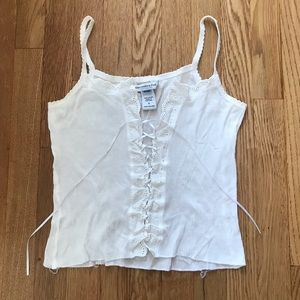 Lace up Corset-Inspired Top